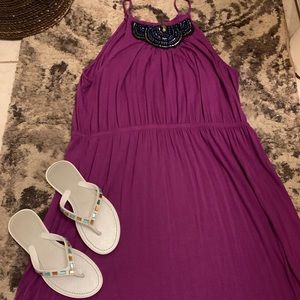 Lane Bryant beaded dress